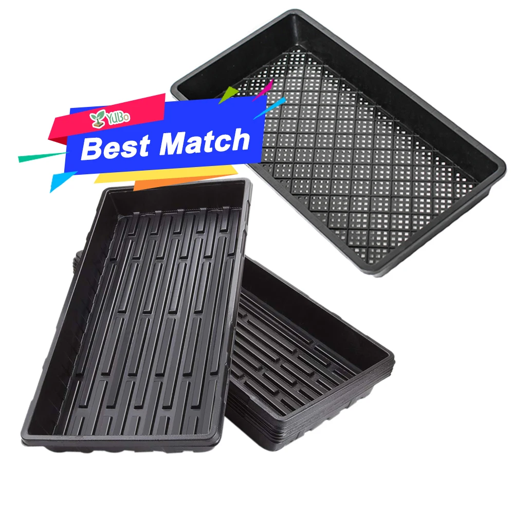 1020 Microgreen Trays Mesh Rice Transplanter Seedling Tray for Garden