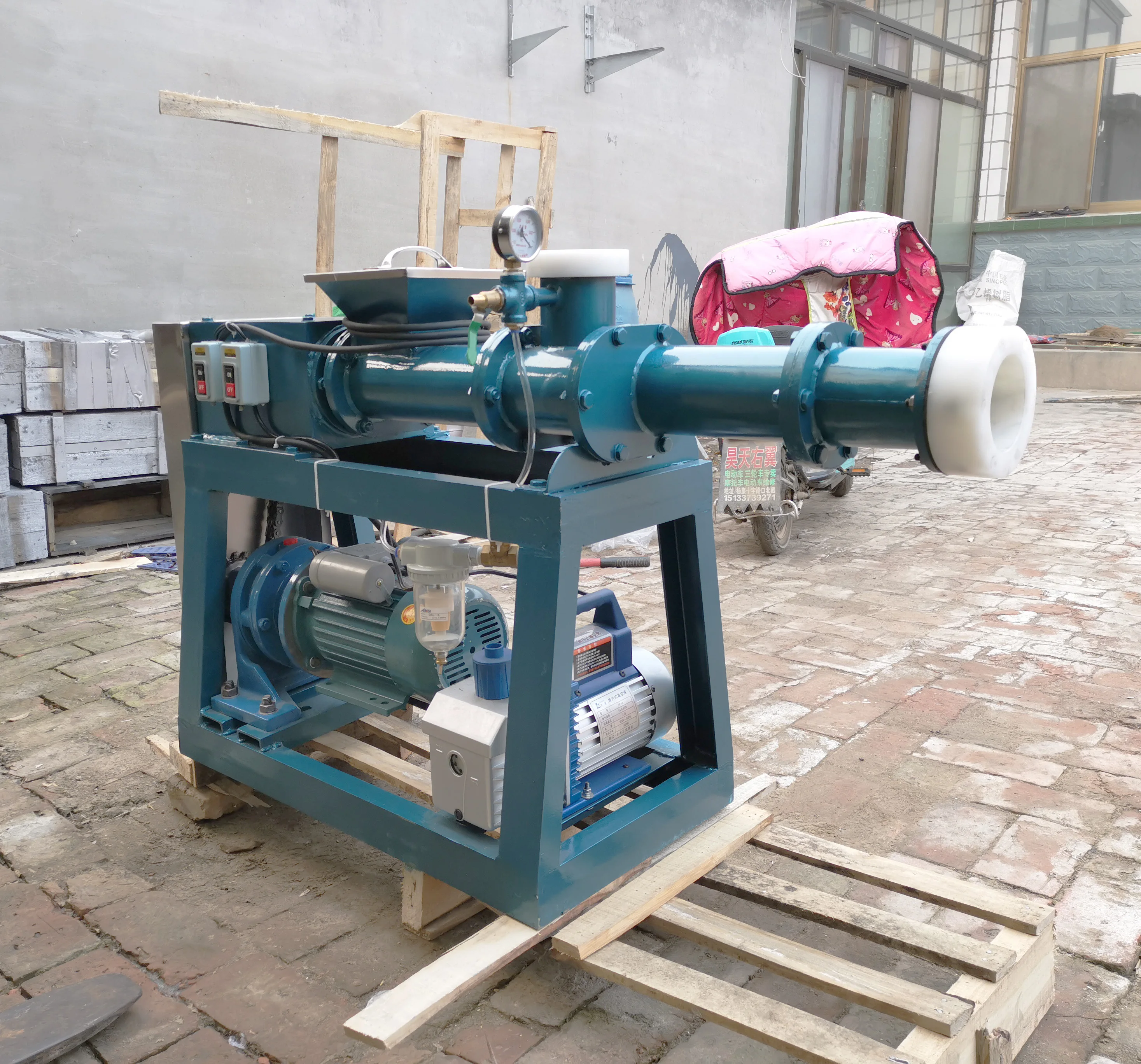 Clay Ceramic Pottery Extruder Pug Mill Machine Small