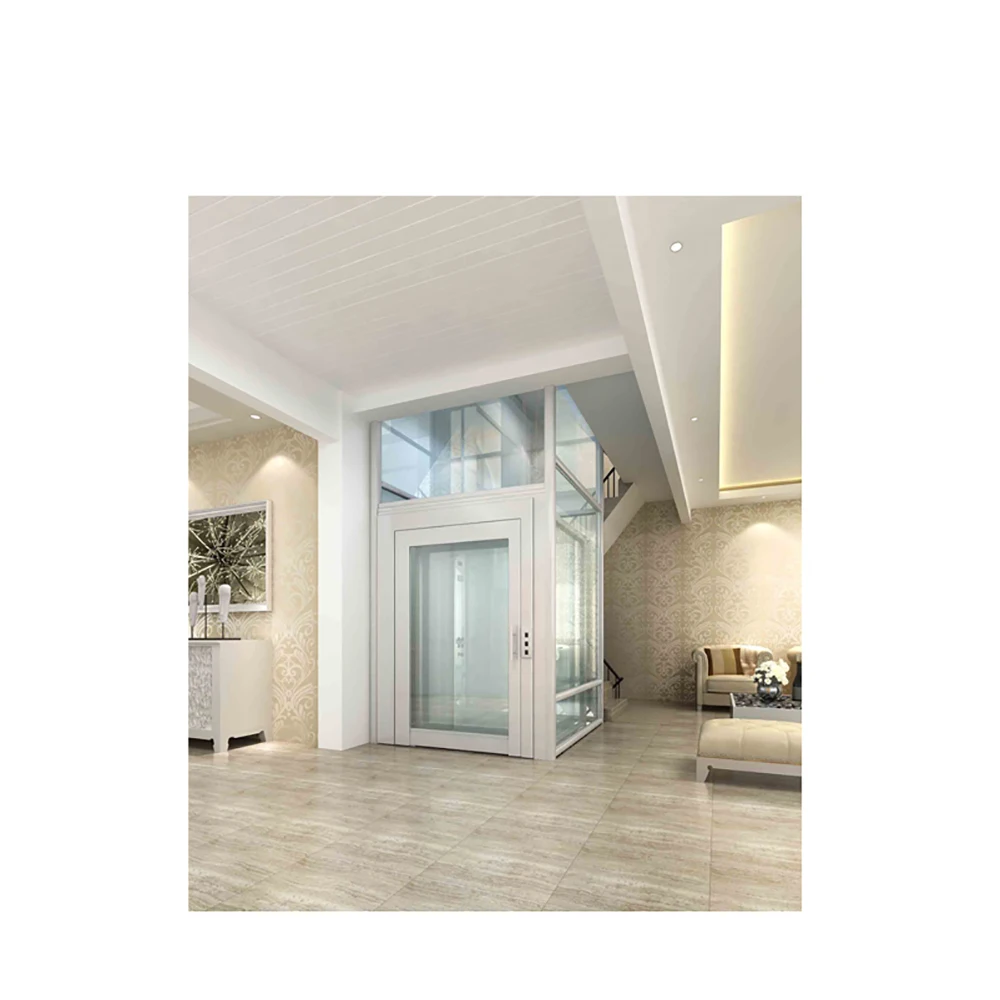 Passenger Lift with Front and Back Two Side Opening Elevator Door