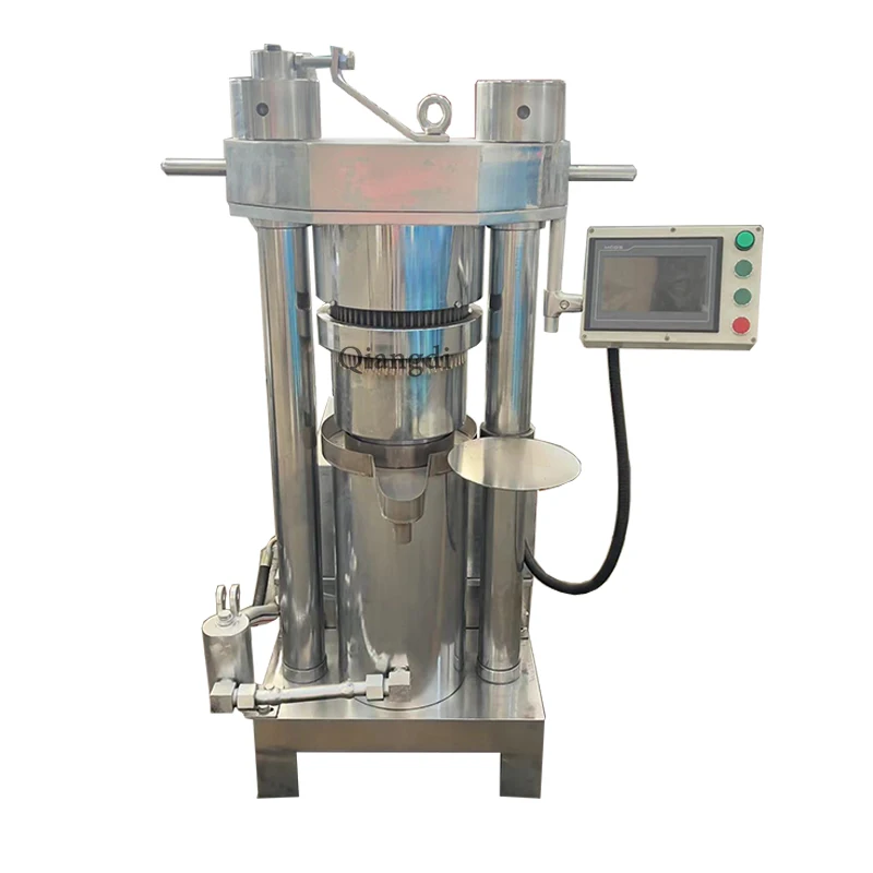 Automatic Hydraulic PLC Control Avocado Sesame Peanut Sunflower Seeds Oil Press Machine