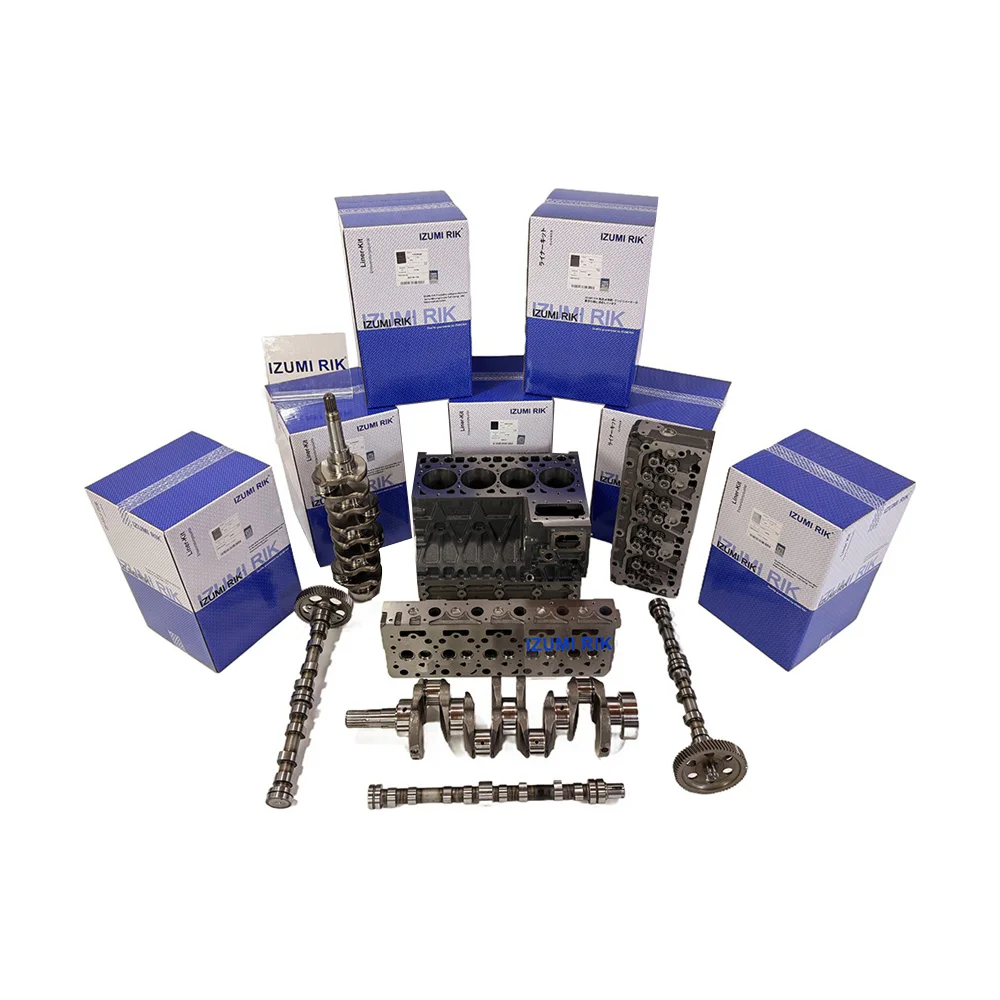 IZUMI RIK for Yanmar 12AYM-EST 12AY-ET 12AYM-WET 12AYM-WGT 12AY Cylinder Block Assembly Series Engine Spare Parts