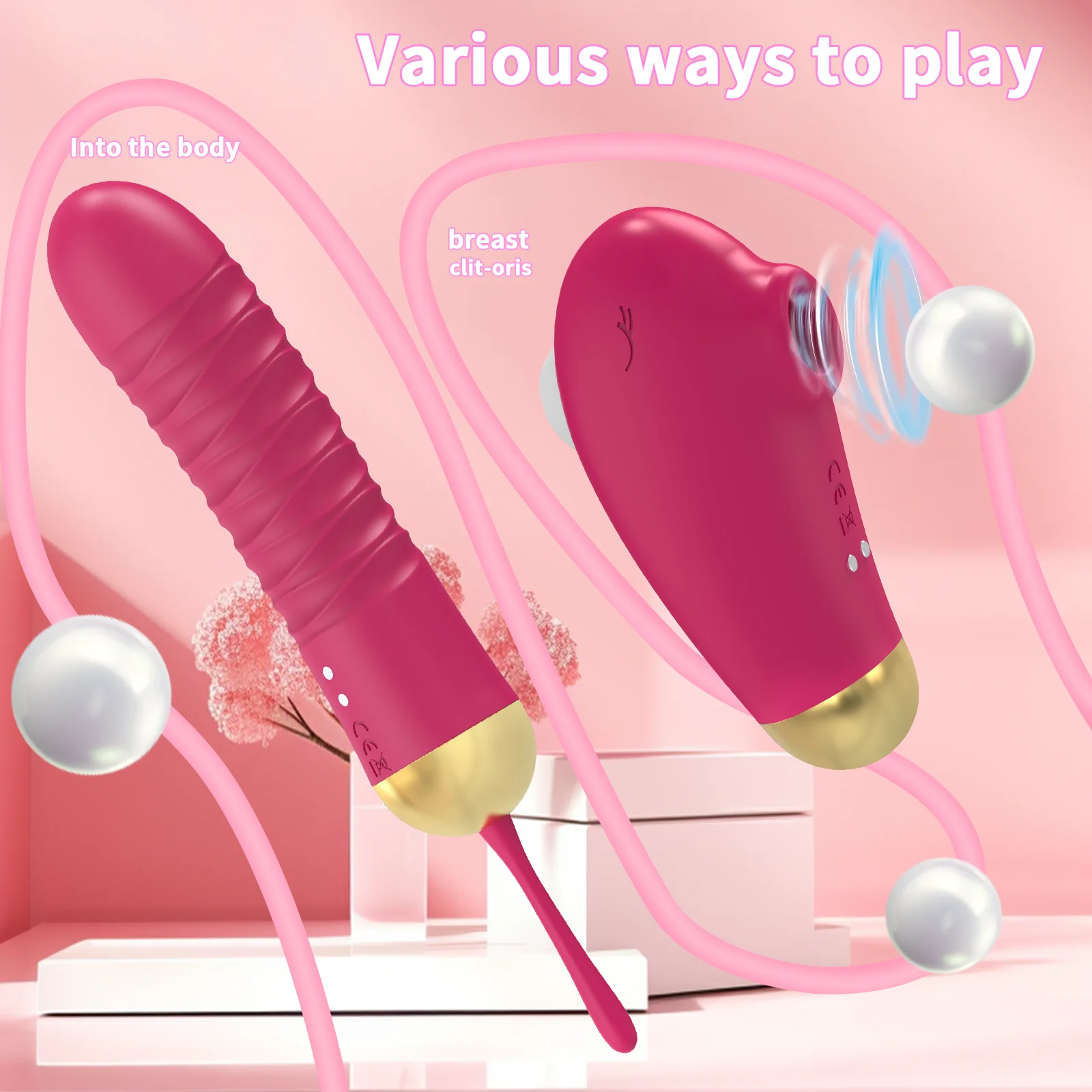 Jouets sexuels pour adultes, vibromasseur pour couple, gode avec 10  vibrations, vibromasseur à distance avec contrôle, stimulateur du point G  et du clitoris pour femmes| Alibaba.com