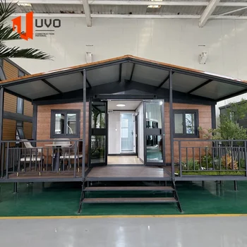Prefabricated Tiny Shipping Homes Portable Modular Home Mobile Container Foldable Living Expandable Houses With Balcony