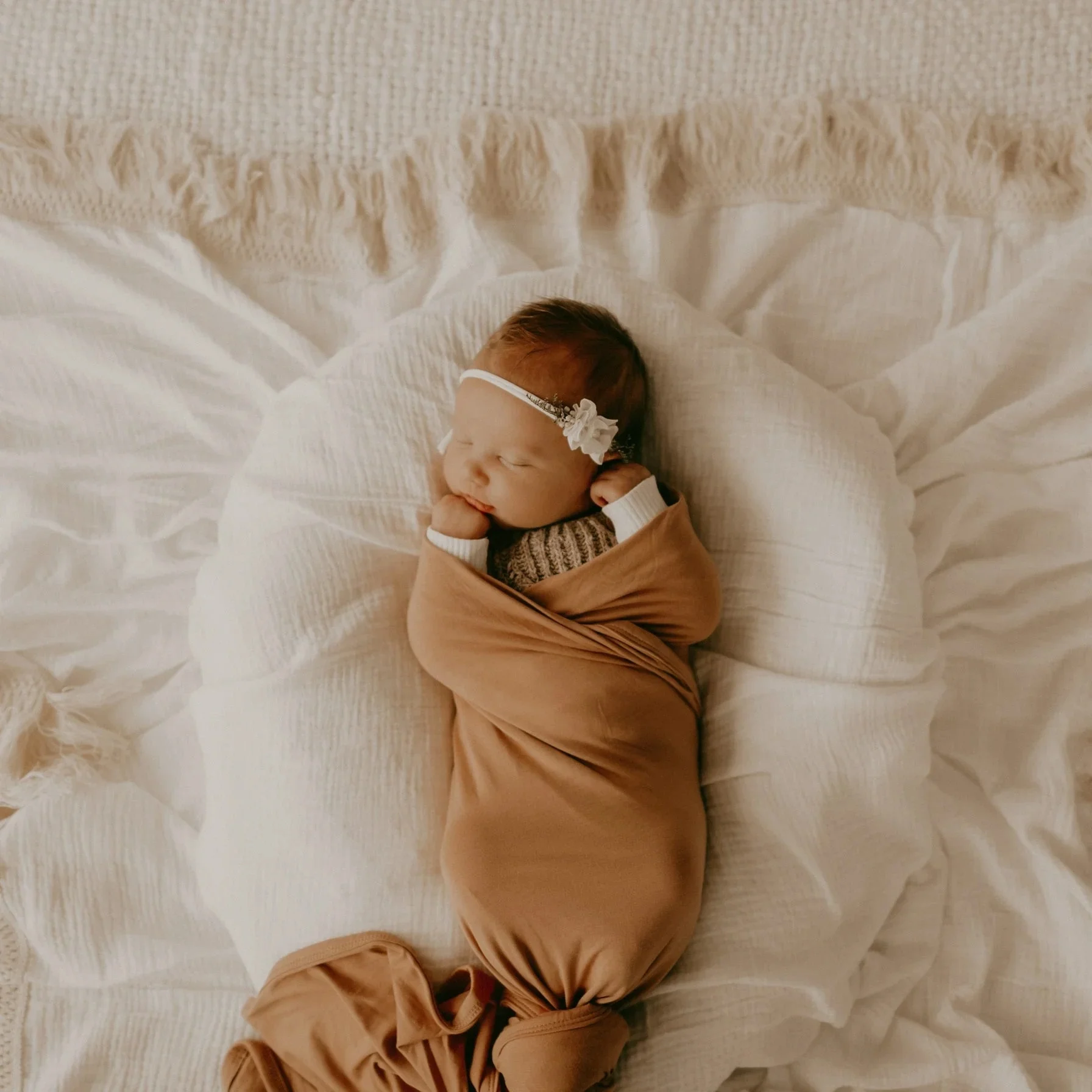 2023 Latest Design Custom Print Newborn Baby Bamboo Jersey Stretch