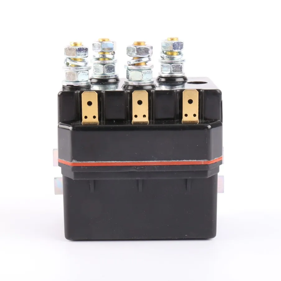 Albright Equivalent DC66P Continuous DC Tarp System or Winch Solenoid Motor Reversing DC Contactor Intermittent 250A 12V 24V 2 T