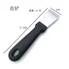 Black straight shovel