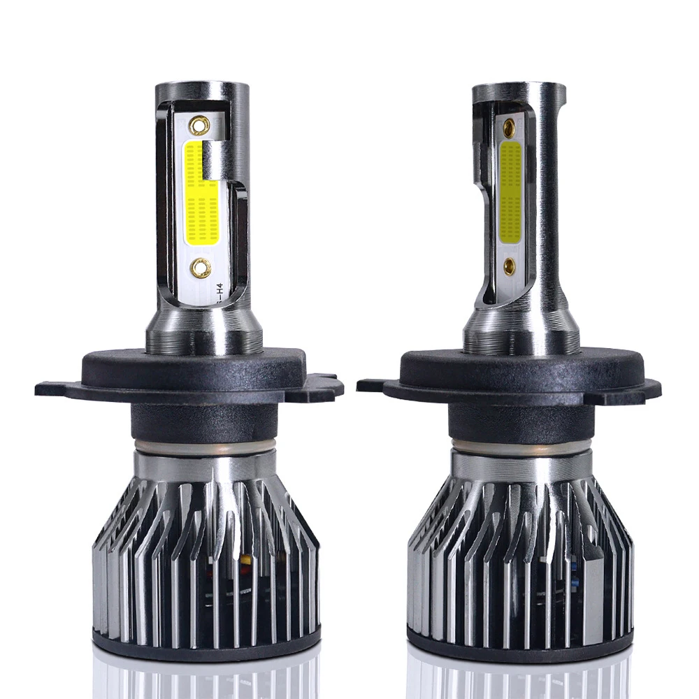 Mini Car Headlight H1 H4 H7 Led Bulb H8 H11 9005 Hb3 9006 Hb4 9004 Hb1 9007  Hb5 H13 Led Lights 10000lm 9v-36v - Buy Car Led Headlight Bulbs,Auto  Headlamps,Car Accessories Product