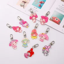 Customized Acrylic Anime Cartoon Keychain and Fridge Magnet Personalized Cute Clear Pin Plastic Crafts Product