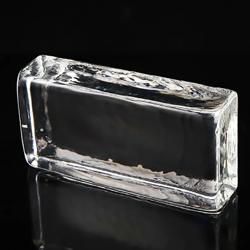 Solid clear Glass Block Decorative for Home Bathroom K9 Crystal Glass Brick Prices