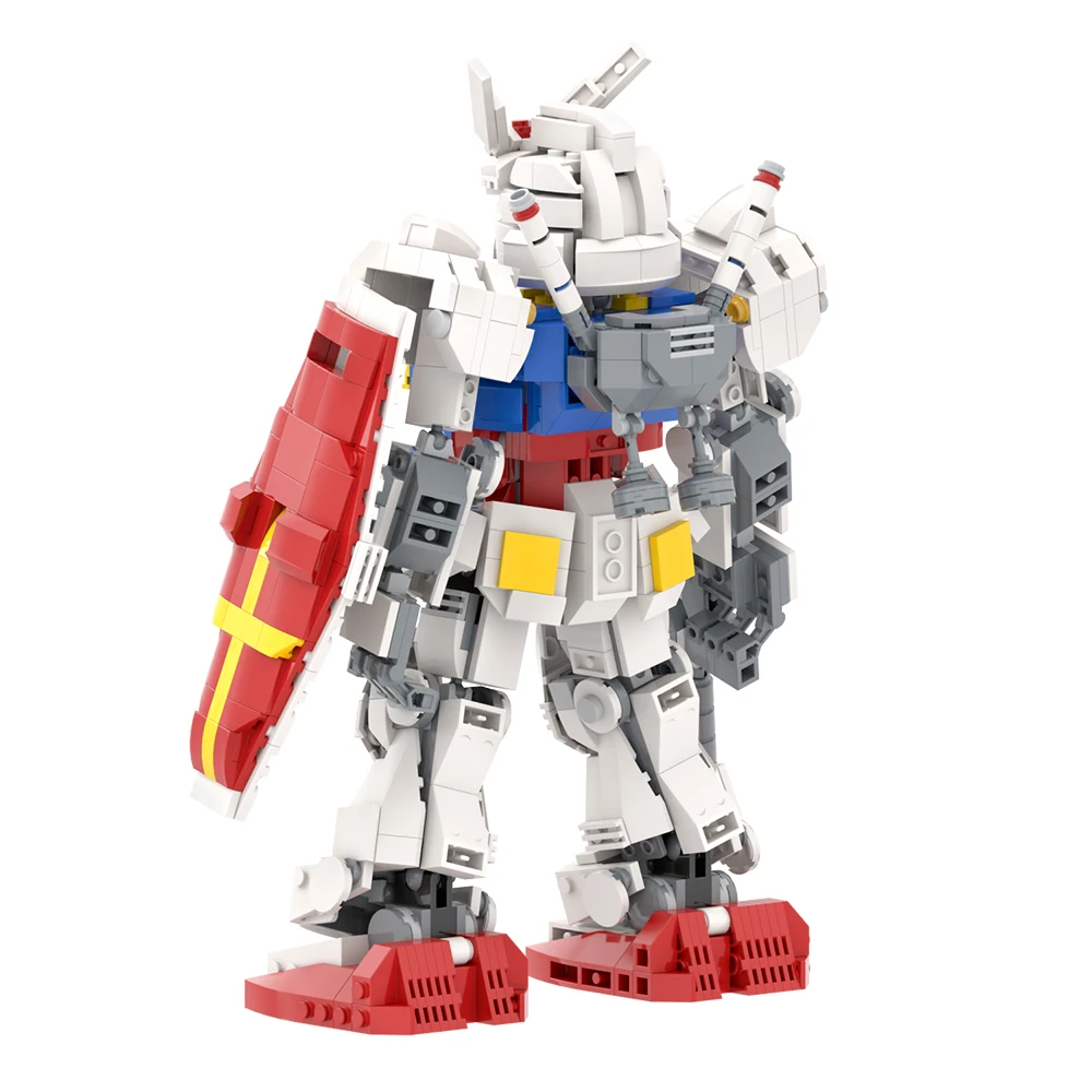 【第1位獲得！】 MOOXI Creation RX-78-2 Gundam MOC1242 Toy Building Model - ロボット