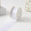 Ruban de soie 4 cm [blanc 1 yard] (100 yards/rouleau)