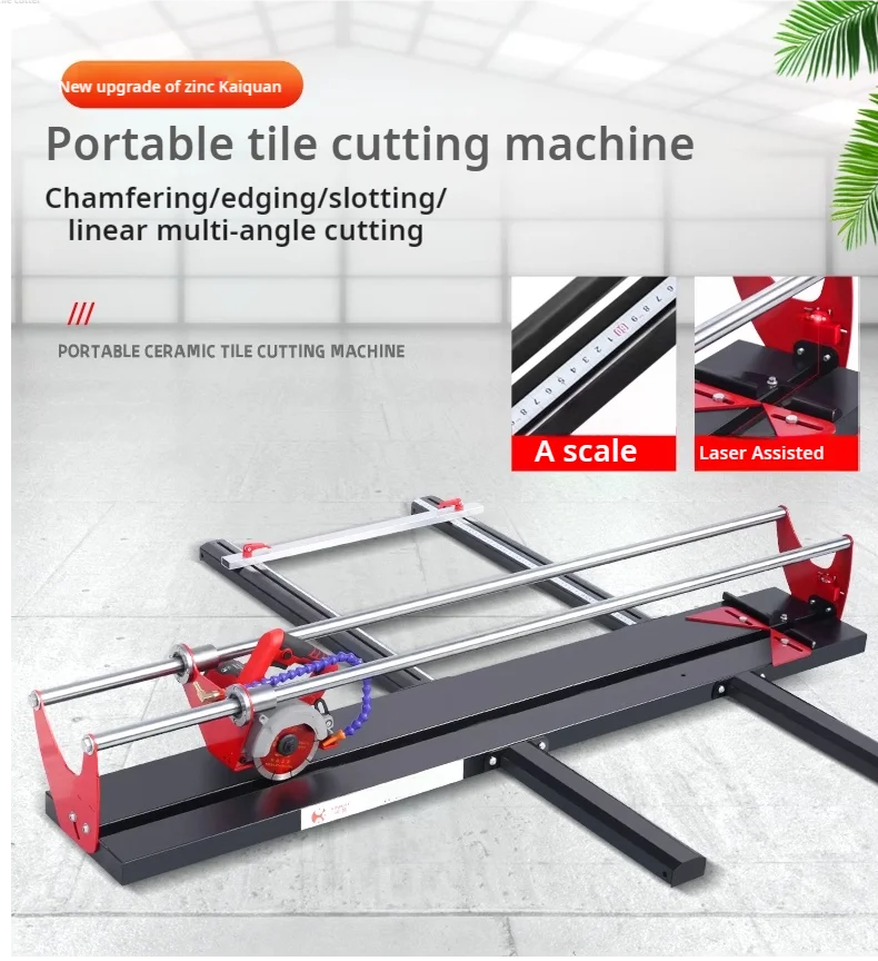 Портативная маленькая многофункциональная машина для резки керамической плитки 45 градусов ручная работа фаска камень инструмент мрамора