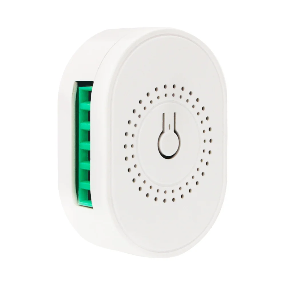 Умный выключатель света 16A 10A Tuya ZigBee 3,0 модуль Мини DIY выключатель поддерживает связь с 2-мя способ дистанционного управления для Alexa Google Home для шлюза