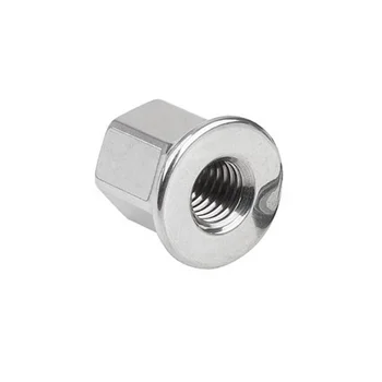 Stainless Steel Cap Nuts With Collar For Hygienic USIT Seal And Shim Washers