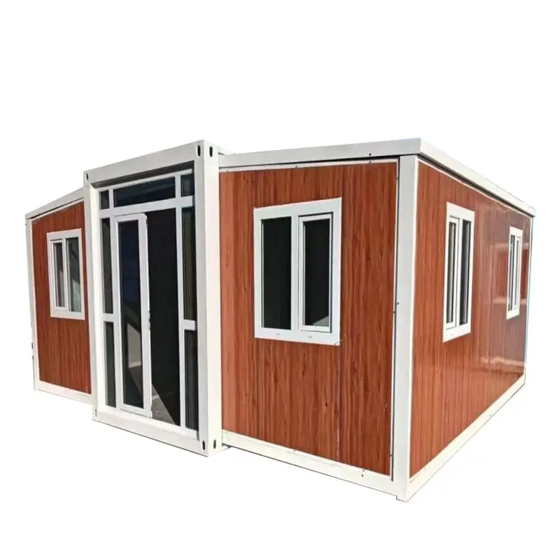 Custom Prefabricated Luxury Design Glass Wall Sunroom Container House