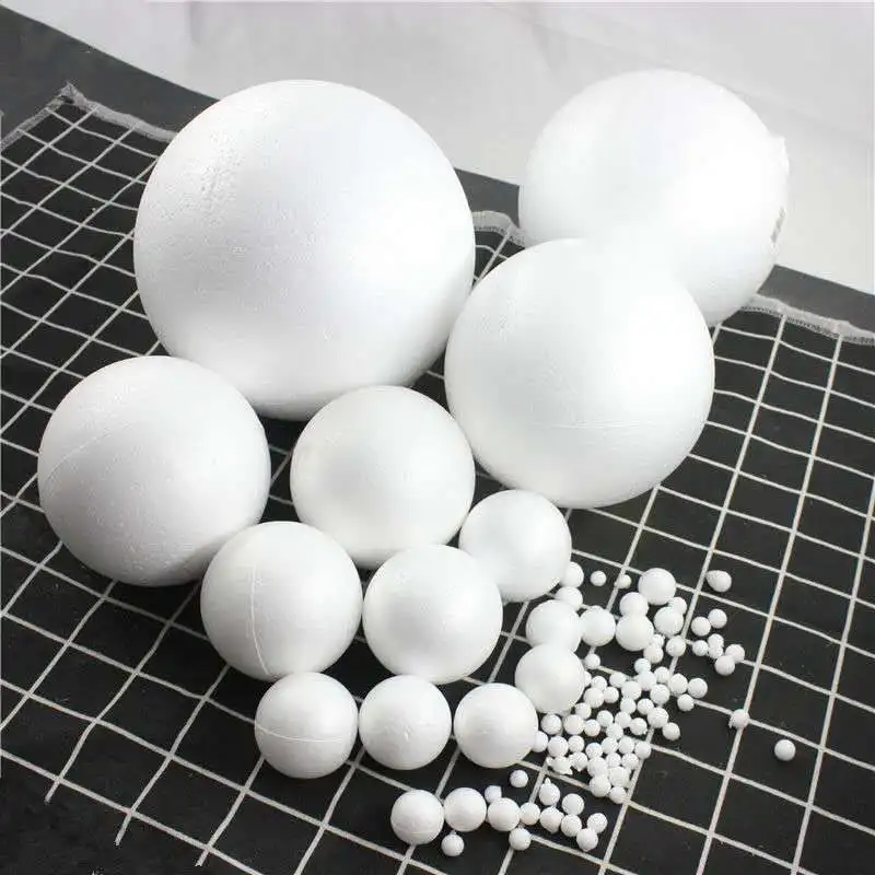 1-60cm eps beads styrofoam ball white