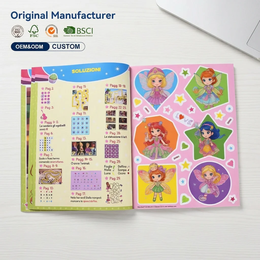 Buku Catatan Ukuran A5 Bergambar Kartun Lucu dengan Sampul Hardcover Berbahan Kulit PU dan Spiral Binding untuk Sekolah, Kantor, dan Jurnal Harian—Hadiah & Alat Tulis