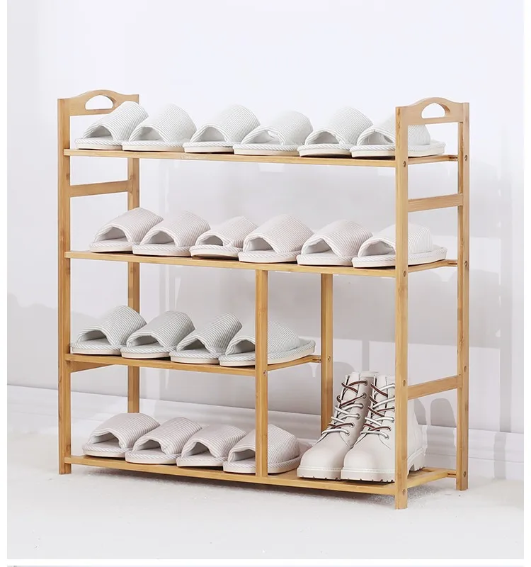 
 Оптовая продажа 3 ряда полок для обуви с ручками  