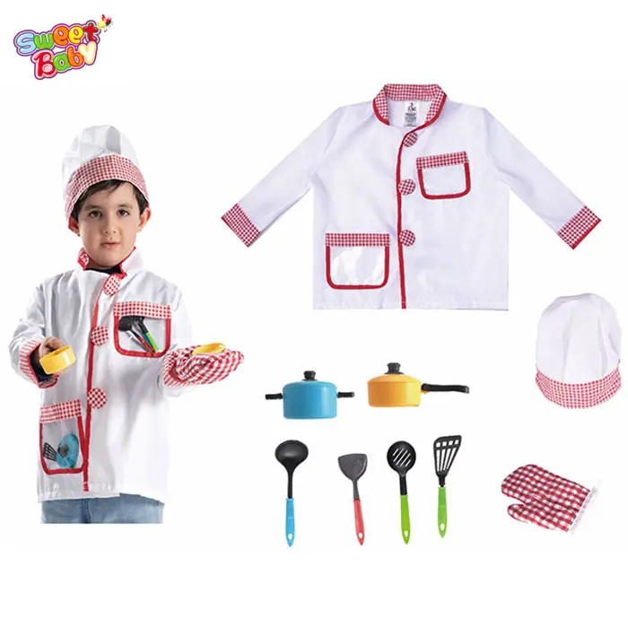 Костюм на Хэллоуин, полицейский рабочий пожарный пилот, врач, ролевые игры, детское выступление, косплей-шоу, детская одежда