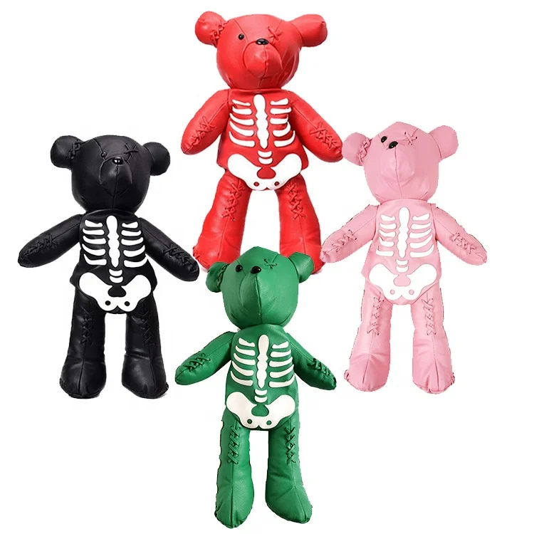 SKELLY-TED ® supreme red skeleton bear backpack gothic pop punk