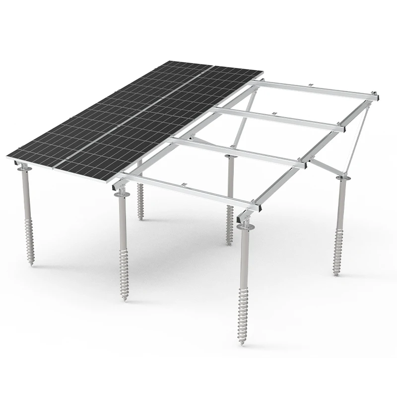 Adjustable Solar Bracket Rv tracker Brackets Solar Farm Solar tracker Kit Solar Panel Roof Mount System Z Ballast