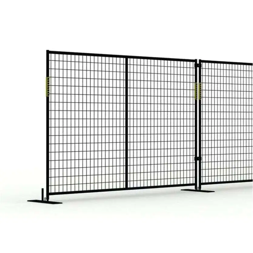 PVC Powder Temporary Fence Outdoor Security Removable Galvanized Canada Construction Site Temporary Fence Panel for Event