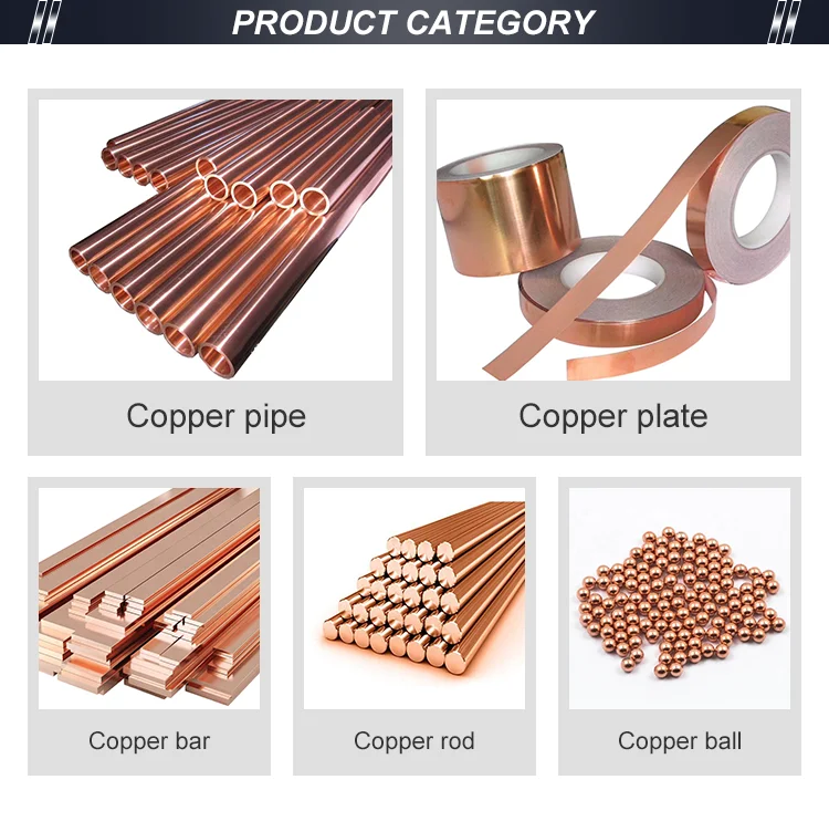 Good Quality 12mm 15mm Ground C1100 C11000 Solid 99.9 Pure Copper Bar