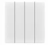 Interruttore 4 moduli 1 via 16A/250V (1 collegamento)