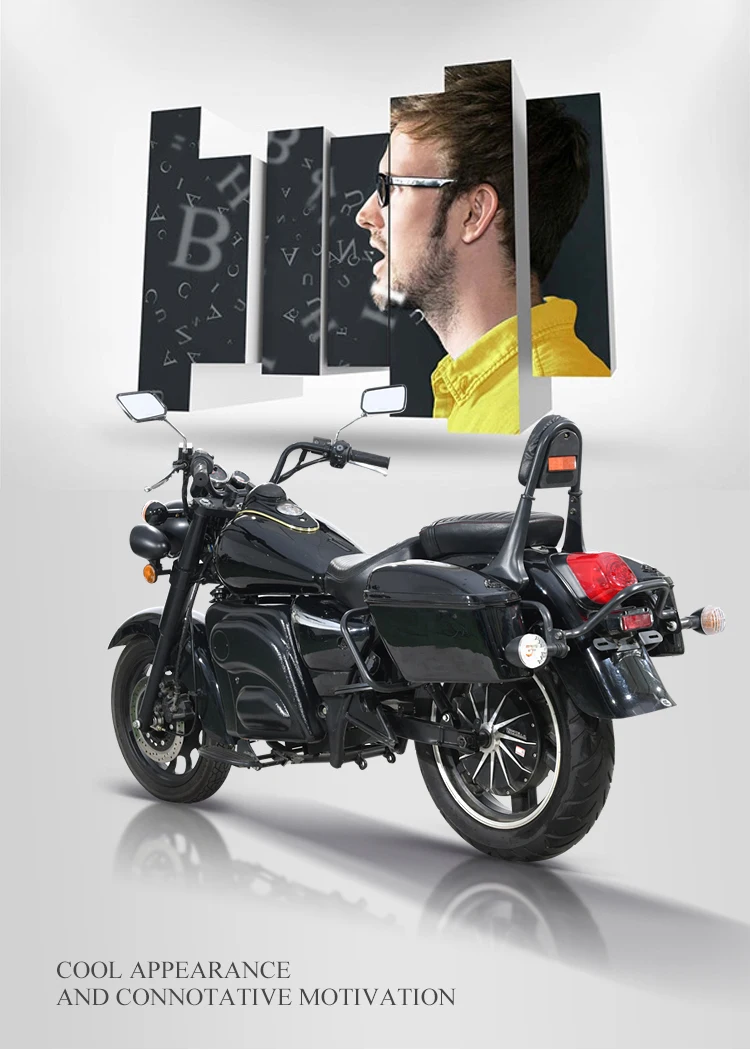 Adult Motorbikes 8000W Powerful Electric Motorcycles Cafe Moped ...