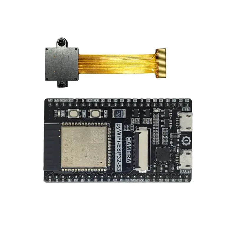 Mini DVP Interface OV2640 2MP Pixel Fixed Focus ESP32 CAM 24 Pin ESP 32 OV2640 CMOS Sensor Fisheye Wide Angle Lens Camera Module