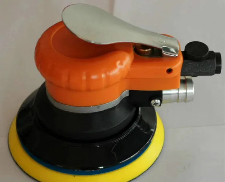 Промышленная самовакуумная орбитальная воздушная шлифовальная машина TY71115G 5 дюймов Планшет для крючка