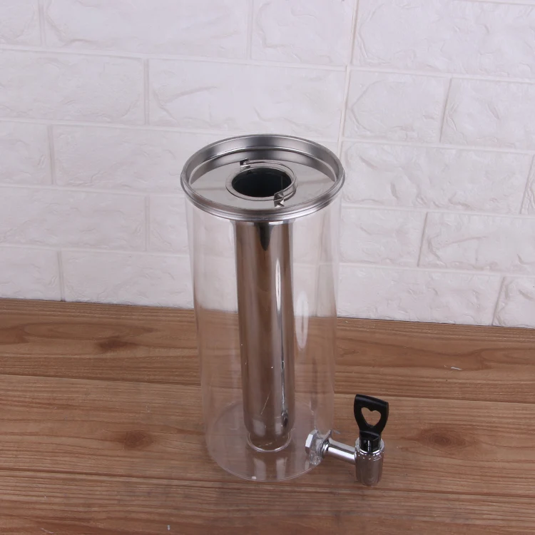 Commercial Juice Dispenser Beverage Dispenser Stainless Steel Drink Milk Cold Cooling Container_13