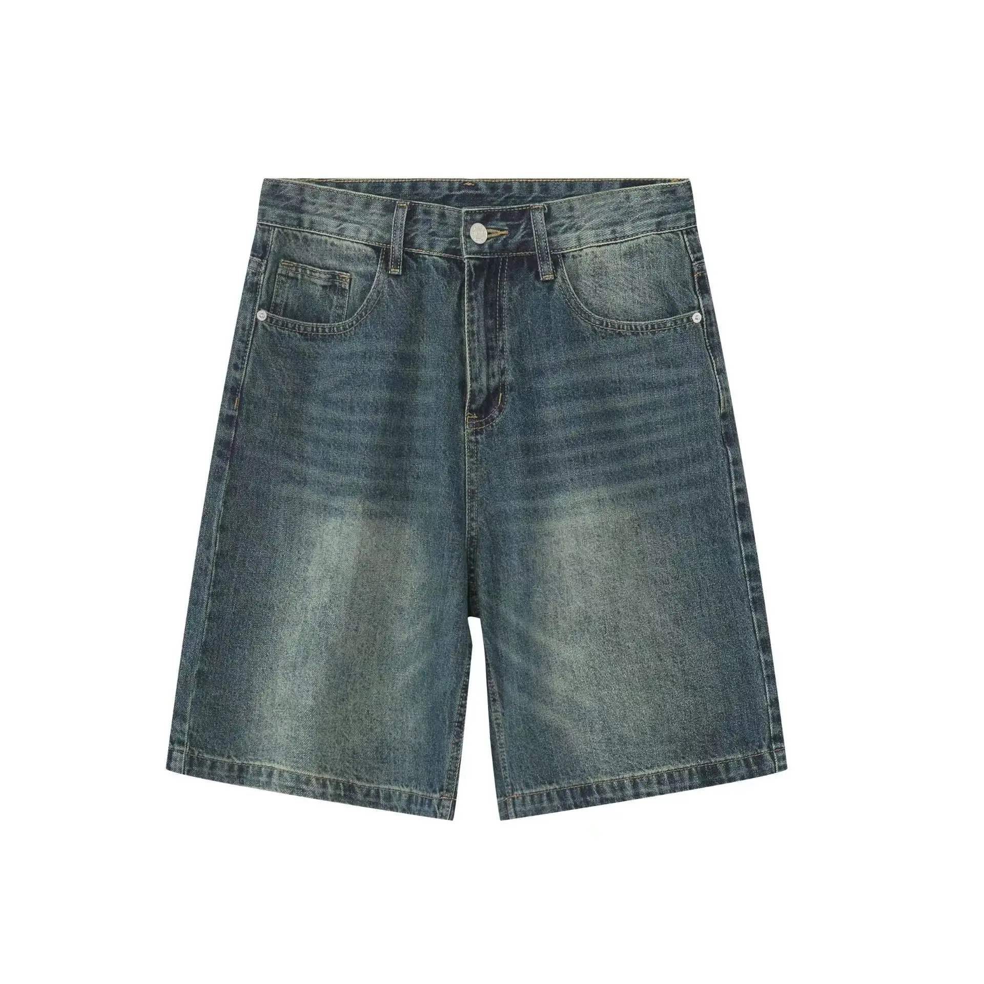 Nirben denim | Uudet miesten kesäiset farkkushortsit, trendikkäät caprit, väljät ja monipuoliset arkihousut711_voghion.com