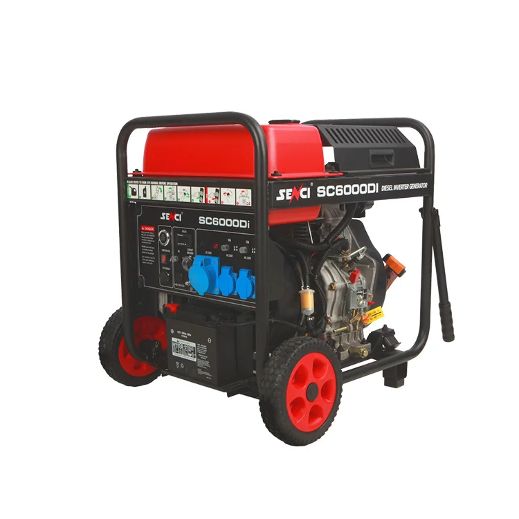 5.5kw Portable Diesel Generator SC6000Di