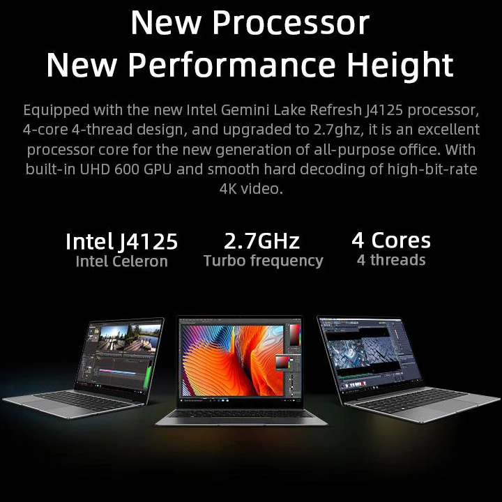 CHUWI GemiBook Pro14インチ2160*1440 IPS Intel Celeron J4125