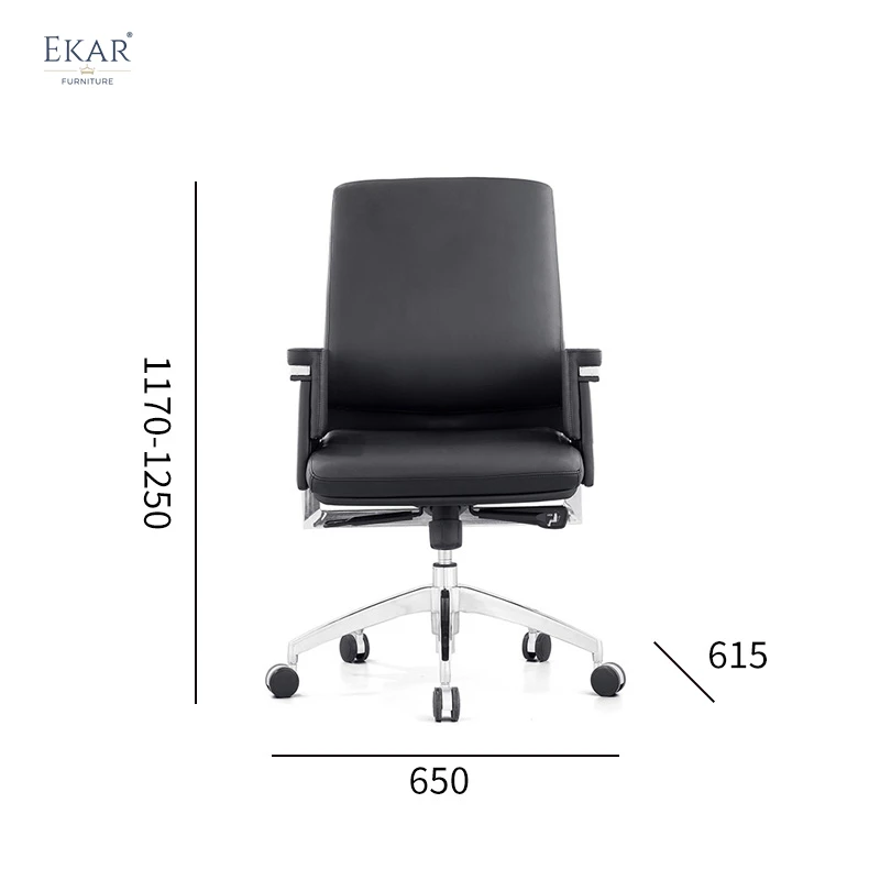 Italian Import Top Layer Leather Office Chair supplier