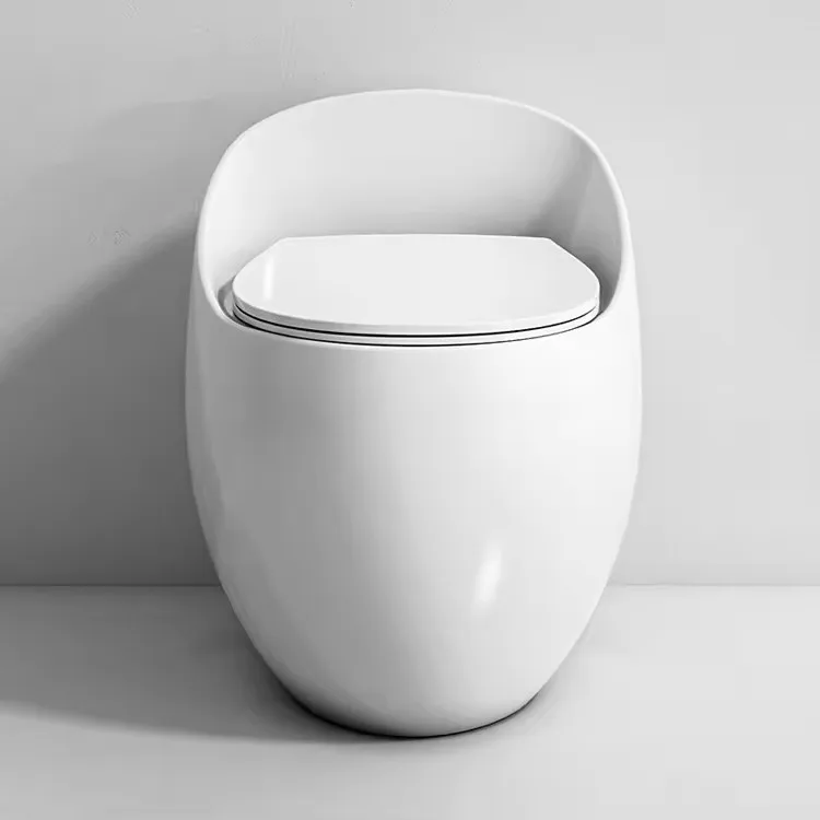 Chaozhou Factory Matte Black Grey Ceramic Marble One Piece Siphonic Washdown Toilet Bowl Egg Shape Toilet Bathroom Commode WC