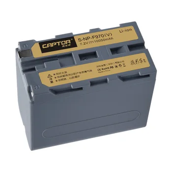 FB-CAPTOR-S-NP-F970(V) 10050mAH Professional New Upgrade Rechargeable Lithium Ion Kit Camera Battery detail image