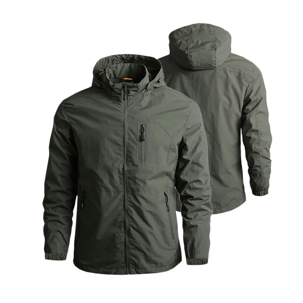 Men's Outdoor Tactical Softshell Hoody Winter Jacket Coat Uniform Waterproof Membrane Bonded Outwear_voghion.com