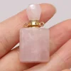 61 18x35 milímetros quartzo rosa