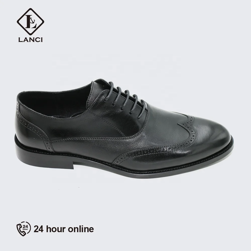 LANCI Wholesale Shoes for Men Mens Shoes Italy Formal Leather Shoes for Men