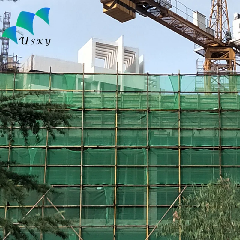 Green Scaffold Safety Net Specification for Construction Use