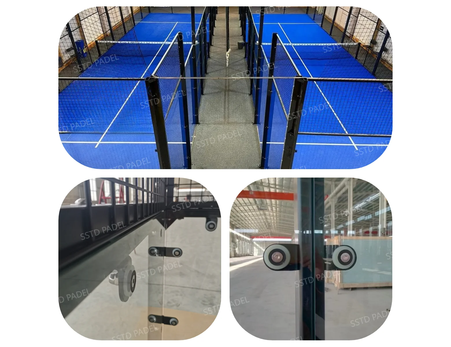 2025 China Professional Manufacturer and Exporter Padbol Court Size 10*6M  Offer a Stable and Reliable Playing Surface factory