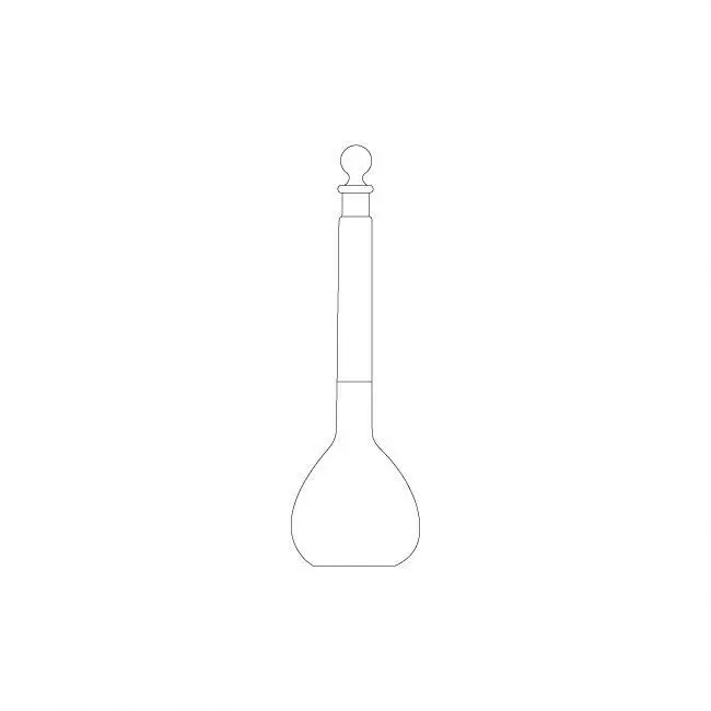 1621 Volumetric Flask Graduated One Mark