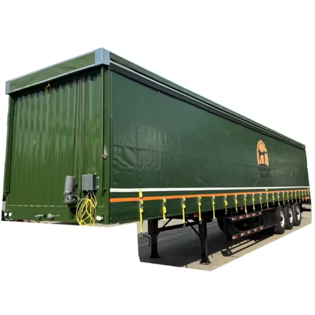 TuQiang Manufacturer Slider Flatbed Trailers Side truck full sliding curtain trailer For Sale