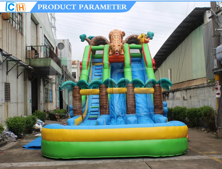 Custom PVC Inflatable Outdoor Water Slide Pool for Kids Fun inflatable games and Slides