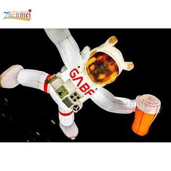 Zhenmei Inflatable Spaceman Custom Mascot Design Big Cartoon Giant Inflatables Advertising Inflatable Astronaut