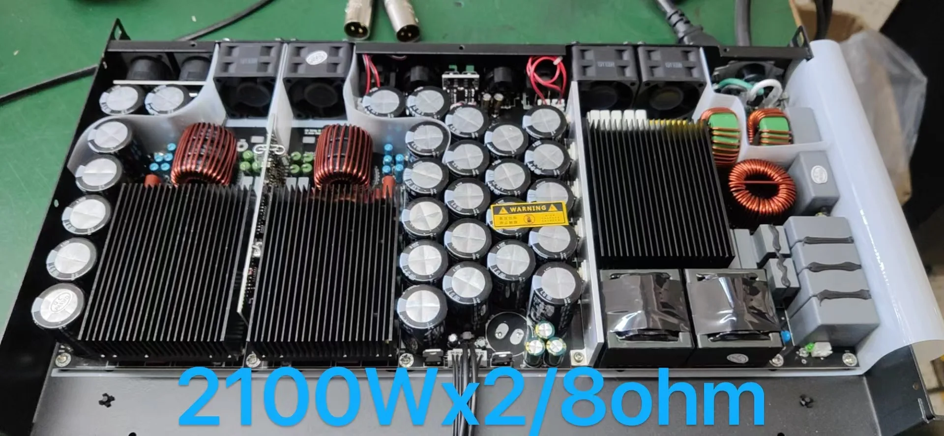 Mini Audio Class D Digital Amplifier 1u Class D 500w Light Weight Audio