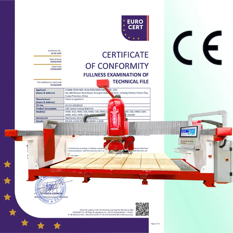 HUALONG Machinery Italian Cnc Software Bridge Saw Granite Marble Stone Cutting Lathe 5axis 5 Axi Axis CNC Machine for Stone