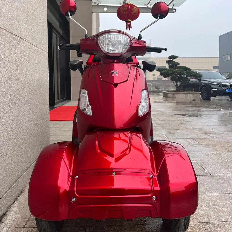 EEC/COC Certificate Max Speed 25km/h Four Wheels Electric Mobility Scooter for Elderly 1000W 60V20AH Lead Acid Battery